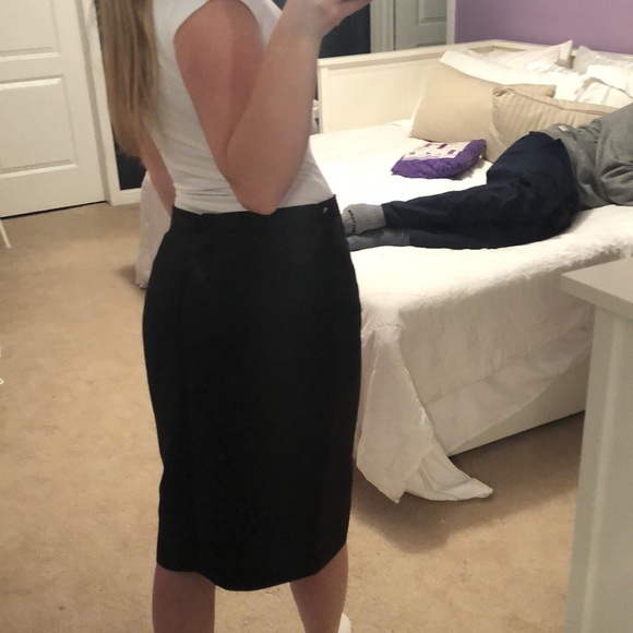 Christian Lacroix black midi skirt - Picture 2 of 3